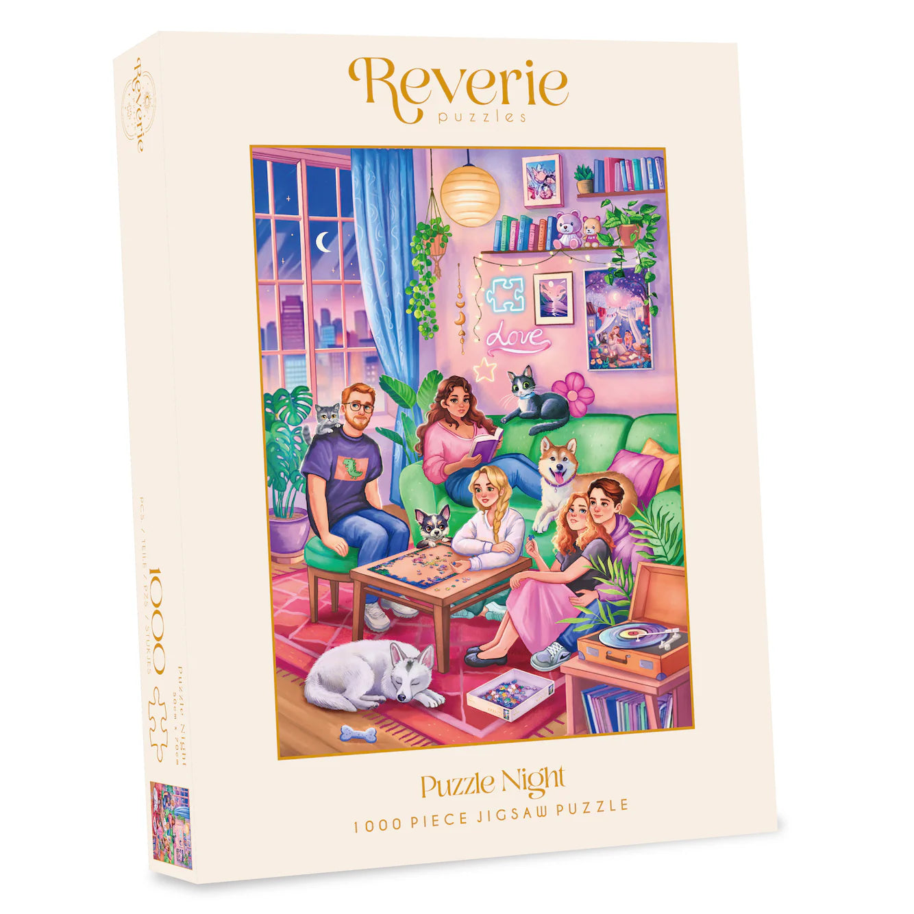 Puzzle Night Jigsaw Puzzle - Reverie Puzzle - 1000 Pieces